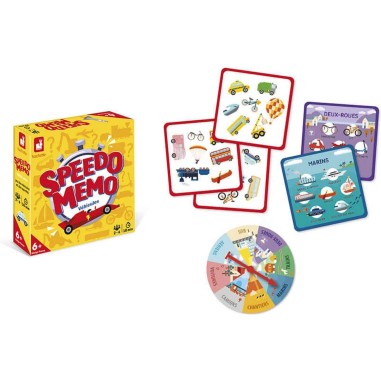 Jeu de société - Jeu de société enfant 6 ans, jeu de memo - Janod