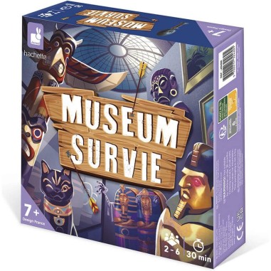 Jeu de cartes - Museum Survie - Janod