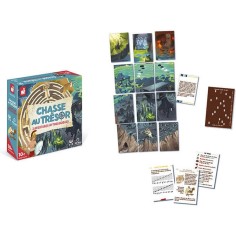 Jeu de société enfant 10 ans - Chasse au trésor - Janod 2
