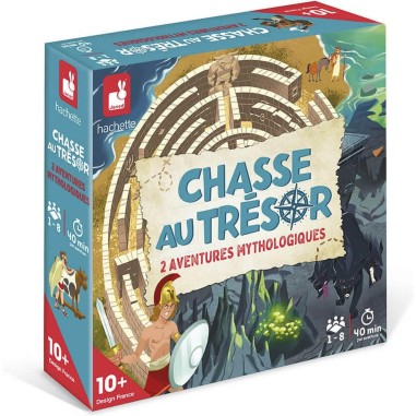 Jeu de société enfant 10 ans - Chasse au trésor - Janod