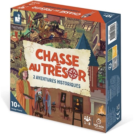 Jeu de société enfant 10 ans - Chasse au trésor - Janod