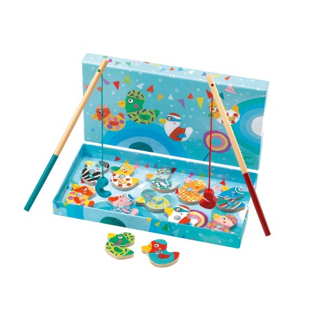 Pêche à la ligne : fishing duck - Djeco