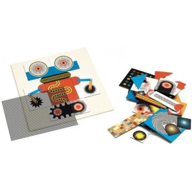 Kinoptik: Robots - Jeux de société Enfants - Djeco