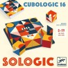 Cubologic 16 jeu de patience - Djeco