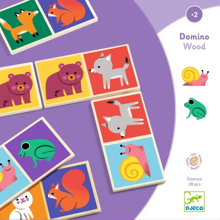 Domino Wood - : jouets, déco, puériculture - Djeco