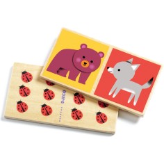 Domino Wood - : jouets, déco, puériculture - Djeco 2