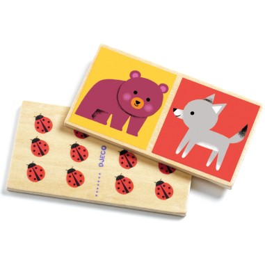 Domino Wood - : jouets, déco, puériculture - Djeco