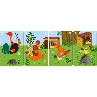 Jeu de 7 Familles Family Farm : Jeux de cartes - Janod