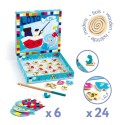 Jeu éducatif bois +3y navy-loto - Djeco