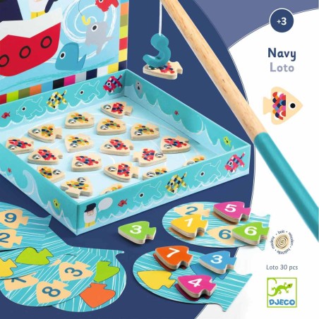 Navy Loto Pêche - Jeux de société - Djeco