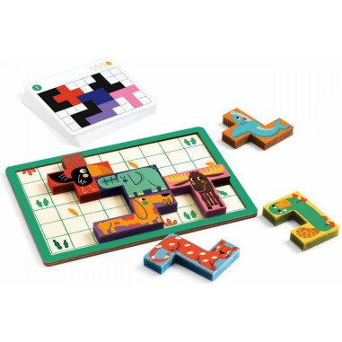 Pentanimo Sologic - Casse-tête en bois - Djeco