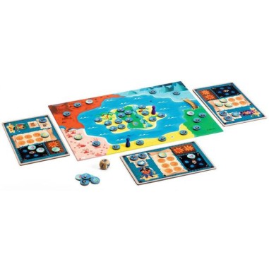 Pirate Island - Jeu de société enfant - Djeco