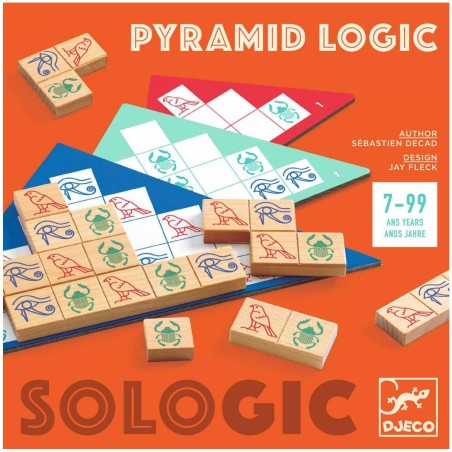 Pyramid Logic - Jeu de logique enfant - Djeco