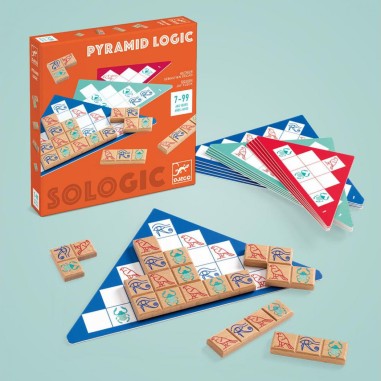 Pyramid Logic - Jeu de logique enfant - Djeco