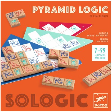 Pyramid Logic - Jeu de logique enfant - Djeco