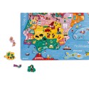 Puzzle Carte d'Espagne Magnétique 60 pièces - Janod