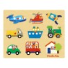 Puzzle des transports - Les Popipop - Moulin Roty