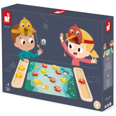 Pêche a la ligne - Jeu magnétique enfant, pêche à la ligne - Janod