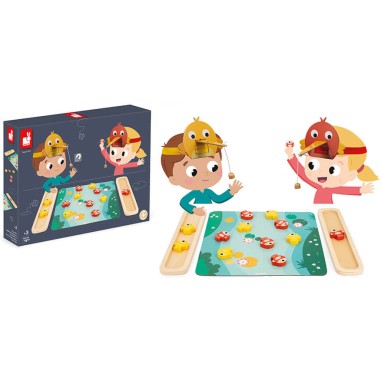 Pêche a la ligne - Jeu magnétique enfant, pêche à la ligne - Janod