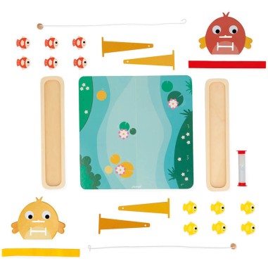 Pêche a la ligne - Jeu magnétique enfant, pêche à la ligne - Janod