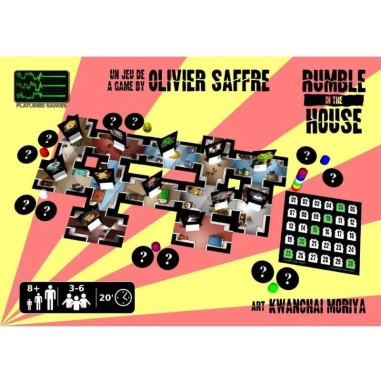 Rumble in the House - Jeu de société - Flatlined Games