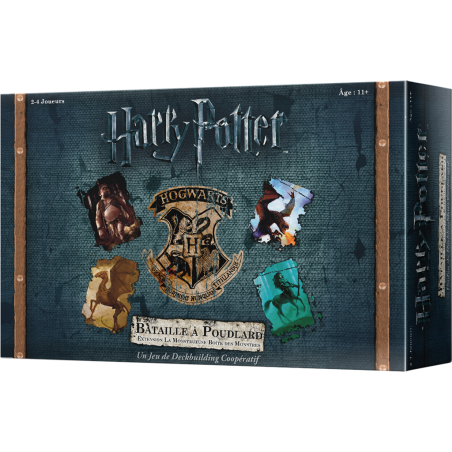 Harry Potter: Bataille à Poudlard – Extension la Monstrueuse Boite des Monstres - Jeux de société - USAopoly