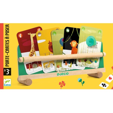 Porte-cartes à poser - Accessoires jeux de société - Djeco