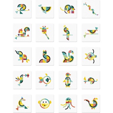 Puzzle magnétique - Animaux - Janod