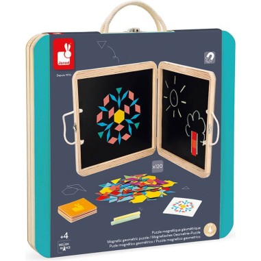 Puzzle magnétique - Géométrique - Janod
