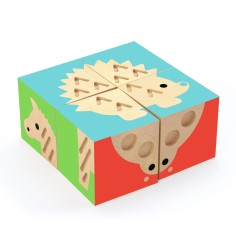 Cubes en bois Touch basic - Djeco