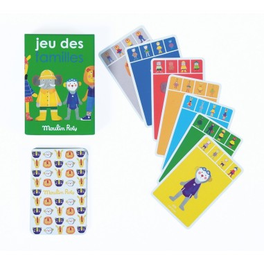 Jeu des 7 Familles - Les Popipop - Moulin Roty