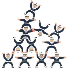 Jeu d'équilibre Les p'tits matelots - Marine nationale - Vilac 2