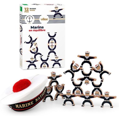 Jeu d'équilibre Les p'tits matelots - Marine nationale - Vilac