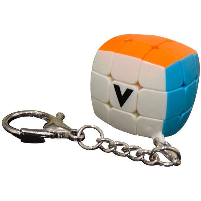 Porte clé bombé Vcube Gigamic