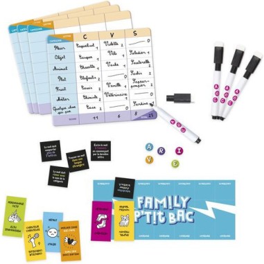 Family P'tit Bac - Challenge tes Parents - Janod