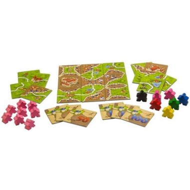 Carcassonne: Extension 1 - Auberges et Cathédrales - Jeu de société - Zman Games - Z-man Games