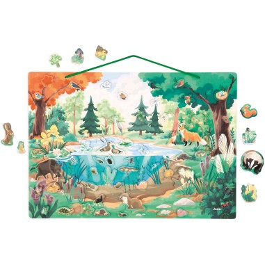 Tableau magnétique Wwf La mare - Janod