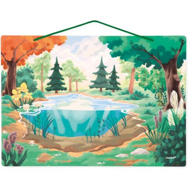 Tableau magnétique Wwf La mare - Janod