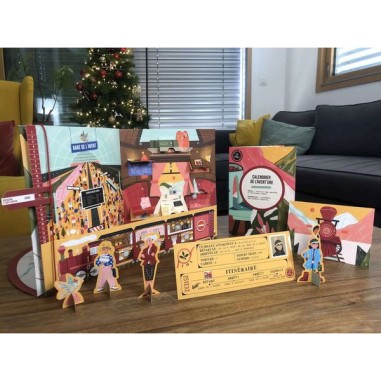 Calendrier de l'Avent'Ure - A Bord du Train - Éditions En Cavale - Jeux de société - Editions En Cavale