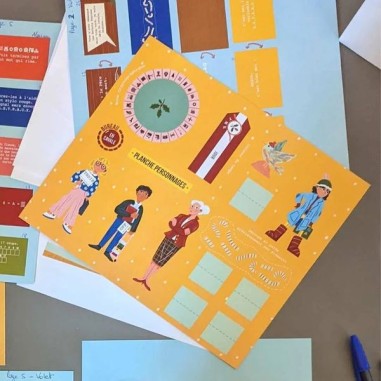 Calendrier de l'Avent'Ure - A Bord du Train - Éditions En Cavale - Jeux de société - Editions En Cavale