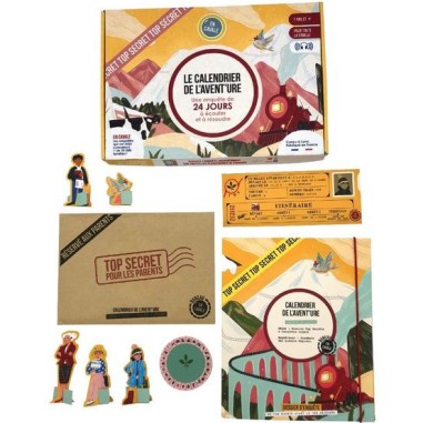 Calendrier de l'Avent'Ure - A Bord du Train - Éditions En Cavale - Jeux de société - Editions En Cavale