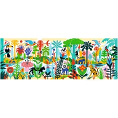 Puzzle Gallery Jungle 100 pcs - Djeco 2