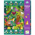 Puzzle géant d'observation forêt 54 pièces - Djeco