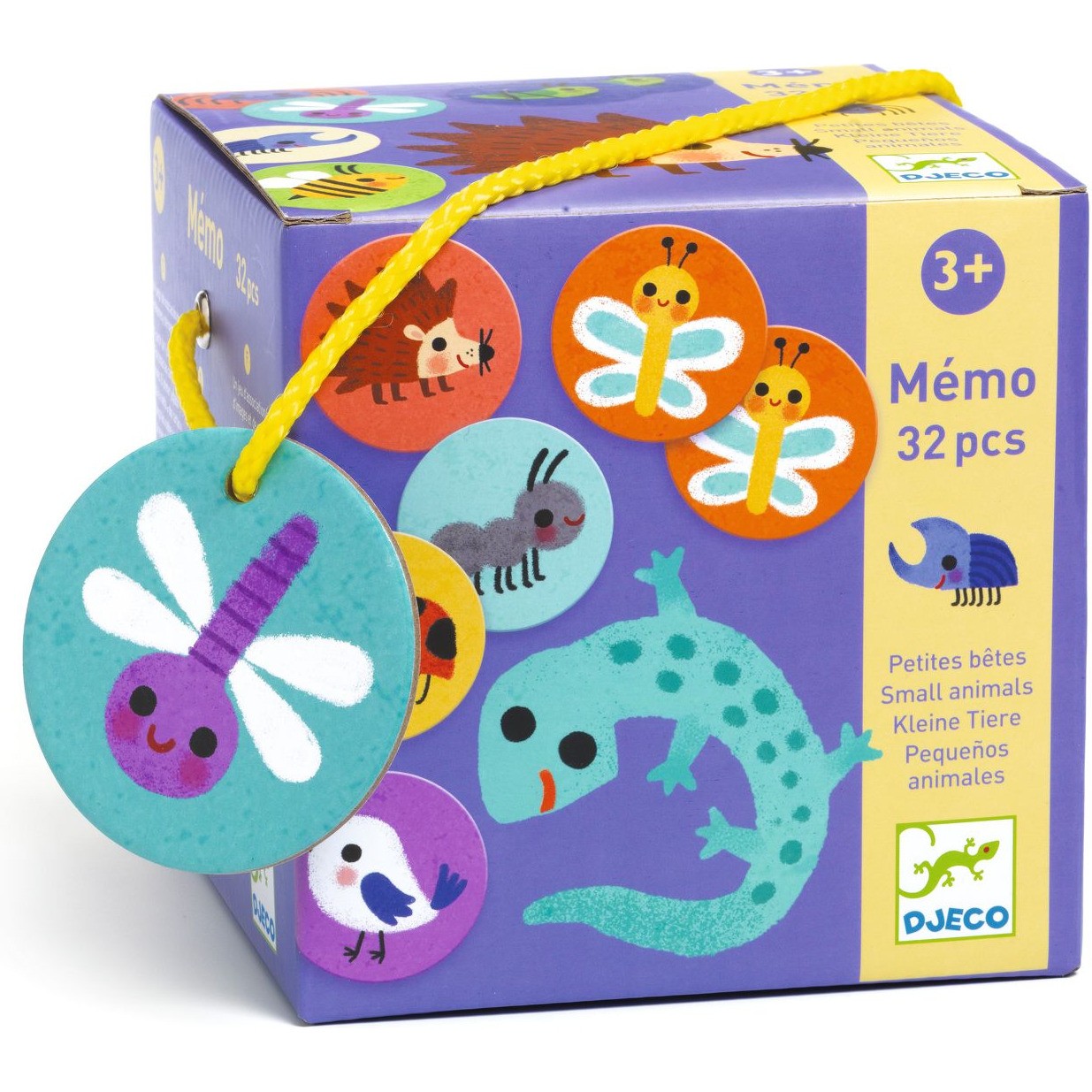 Mémo, Loto, Domino Mémo Petites bêtes Djeco