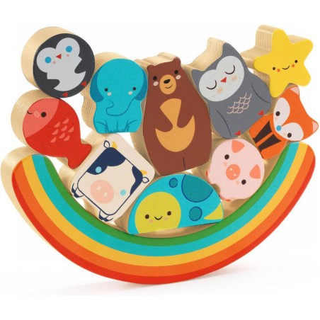 Puzzles relief - Puzz & Boom Rainbow - Djeco