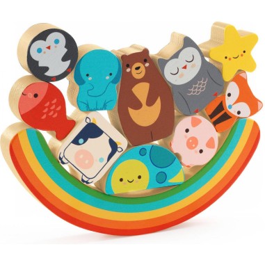 Puzzles relief - Puzz & Boom Rainbow - Djeco