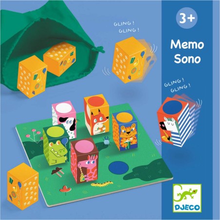 Jeux éducatifs - Memo Sono - Djeco
