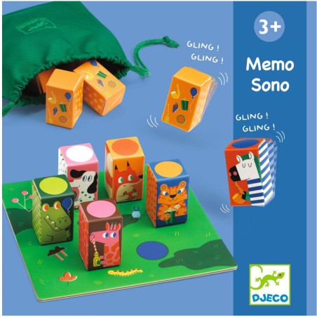 Jeux éducatifs - Memo Sono - Djeco