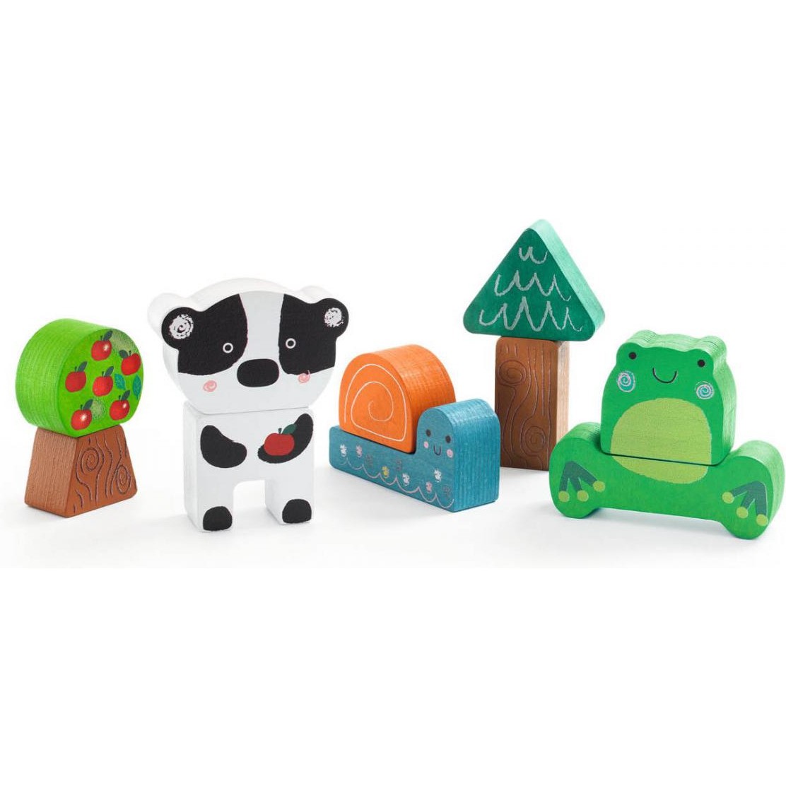 Puzzles relief Puzz & Match Happy Djeco