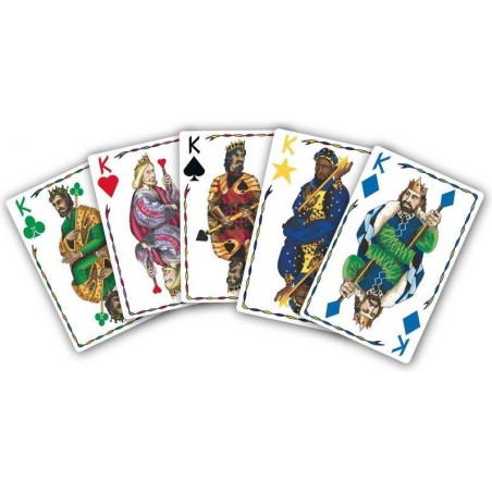 Les Cinq Rois - Jeu de cartes intemporel dès 8 ans - Gigamic